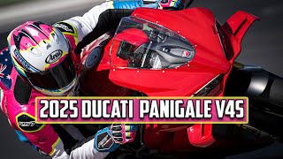 2025 Ducati Panigale V4 S First Ride  Cycle News [upl. by Asusej]