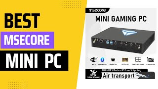 MSECORE Gaming Mini PC Desktop Computer [upl. by Aicirtap280]