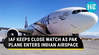 Watch how Pakistani plane in Indian airspace put IAF on alert  Report [upl. by Jase]