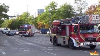 BERUFSFEUERWEHR MÜNCHEN 15 Minuten Einsatzfahrten der Feuerwehr München [upl. by Ydnik368]