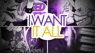 I Want It All ✘ MultiCouples [upl. by Irrabaj]