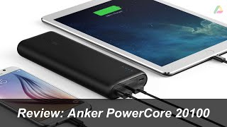 Anker PowerCore 20100 HD Review [upl. by Mairam]