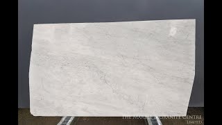 White Carrara C polished 20mm slabs Block no 2802 [upl. by Fennessy870]