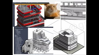 REVIT 2024  VIGAS  MUROS  LOSAS  CORBERTURAS IRREGULARES [upl. by Prudy]