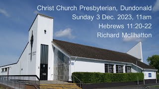 3 December 2023  Morning Service  Richard McIlhatton [upl. by Acissaj]