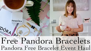 Pandora Haul Free Bracelet Event  New in my Pandora Collection [upl. by Carolle831]