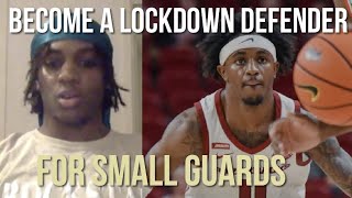 Become a LOCKDOWN Defender as a Small Guard with Chris Lykes [upl. by Morehouse]