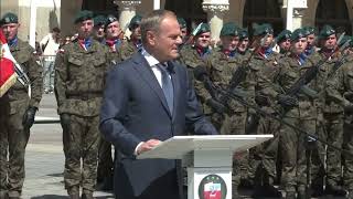 👇 Premier Donald Tusk o programach quotTarcza Wschódquot i quotSzpejquot [upl. by Barrie570]