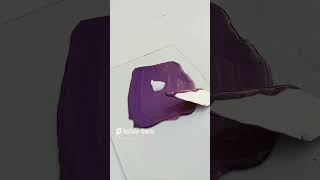 Deep violetcolormixing mixing mix art satisfying satisfyingvideo [upl. by Eanerb820]