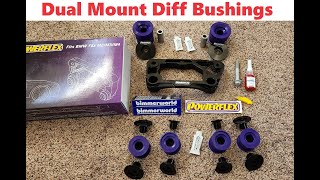 Powerflex Dual Mount Diff Bushings  BMW F8X M2 M3 M4 [upl. by Seravart186]