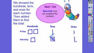 3Digit Addition Regrouping Ones  Lesson 63 [upl. by Ermanno]