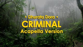 Dhurata Dora  Criminal Acapella Slowed  Reverb [upl. by Nirag]