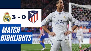 Atlético Madrid 03 Real Madrid  La Liga 1617 Derby Domination ⚽🔥 Extended Goals amp Highlights HD [upl. by Jelks]