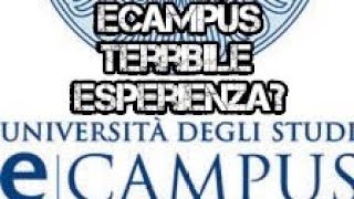 eCampus terribile esperienza [upl. by Abihsat653]