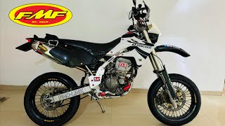 Kawasaki D  Tracker 250 Exhaust sound  Powered by FmF  dtracker250 exhaust [upl. by Derzon]