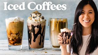 3 ICED COFFEES That are Better than Starbucks  Delicious Dupes [upl. by Annohs]