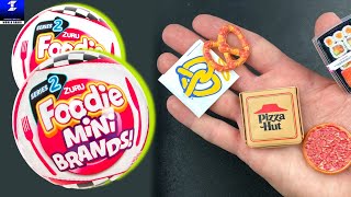 Zuru Foodie Mini Brands Unboxing  Series 2 [upl. by Lednik]