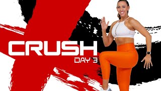 30 Minute No Equipment HIIT Cardio Workout  CRUSH  Day 3 [upl. by Nilya]