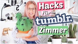 10 HACKS für ein TUMBLR Zimmer  ViktoriaSarina [upl. by Erait942]