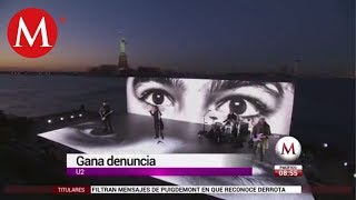 U2 gana denuncia no plagió tema [upl. by Attenrev523]