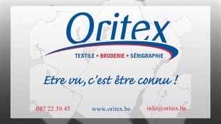 Oritex  Textile  Broderie  Sérigraphie [upl. by Monney]