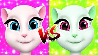 My Talking Angela Baby PRESCHOOLER Young Size vs Adult Size Great Makeover Compilation [upl. by Lenci234]