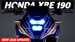 New 2025 Honda XRE 190 Announced The Perfect Affordable Adventure Bike for New Riders [upl. by Gerda]