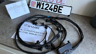 Mercedes R129 SL280 wiring harness loom faisceux kabelbaum Arneses de cableado A1405400732 W140 [upl. by Reis200]