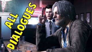 Connor Meets Hank  All Dialogues  Detroit Become Human HD PS4 Pro [upl. by Neerihs]