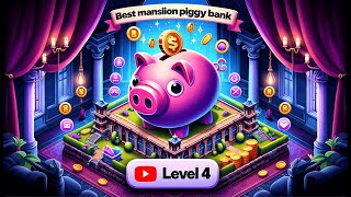 🎮 Best Merge Mansion Piggy Bank Level 4  Level Up Your Savings 🎮 [upl. by Stormy]