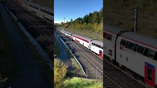 Trains Of Switzerland  SBB IC2000 train sbahn trainspotting ubahn [upl. by Laehpar464]