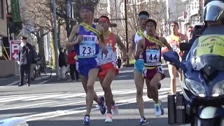 2016 全国高校駅伝 男子1区 伊賀白鳳 佐久長聖 九州学院 通過 [upl. by Yaner540]