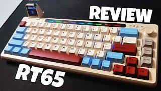 RT65 Epomaker Thoky Keyboard Unboxing  ASMR Review [upl. by Rhodie]