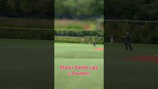 Slater Smith rips a double for Next Level Baseball during 16u game in East Cobb GA baseball [upl. by Yerac964]