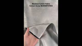 new Fashion Plain Blackout Curtain Fabrics fabric blackout textile fashion curtains [upl. by Iline]