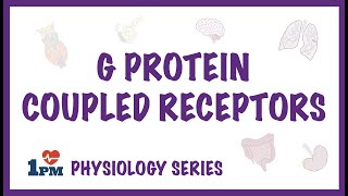 G Protein Coupled Receptors GPCRs  Structure Mechanism of Action [upl. by Atekram]