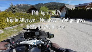 BMW R 1250 RT Pure Sound  Trip to Attersee  Mondsee  Wolfgangsee [upl. by Airuam]