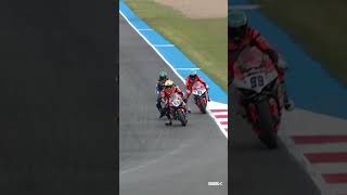 Montellas winning overtake 🏆  2024 FrenchWorldSBK 🇫🇷 [upl. by Nawram]