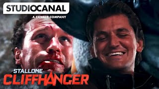 The Mountain Brawl  Cliffhanger with Sylvester Stallone amp Craig Fairbrass [upl. by Llednar148]