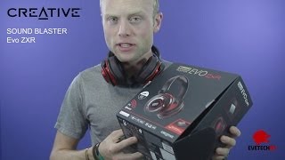 Creative Sound Blaster EVO ZxR Headset  Best Gaming Headset in the market [upl. by Gayn]