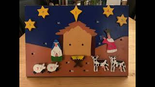 Advent Calendar Nativity Scene [upl. by Alderman]