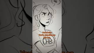 Tyson turned persassy percyjackson pjo drawing art fyp shorts pov funny comedy animation [upl. by Lletnohs]