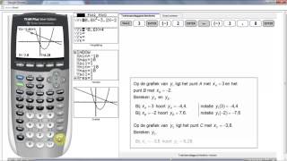 2 Grafische rekenmachine TI 84 Formules Grafieken en Tabellen deel 2 [upl. by Enihpad498]