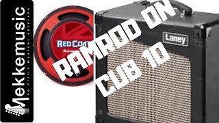 Laney CUB 10  Eminence RAMROD MOD [upl. by Rochell]