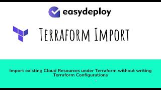 How to easily import existing AWS cloud resources inside Terraform code  Terraform import 2024 [upl. by Eilime461]