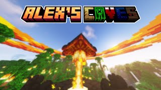 How to Find Cave Biomes In Alexs Caves Mod  Minecraft [upl. by Aylsworth818]