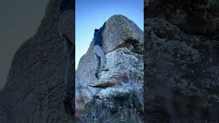 Sputnik lance 6a V3 ahedo boulder thenorthdistrict merindadesboulder youtube shorts [upl. by Amles]