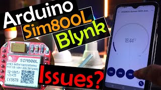 SIM800L Blynk Arduino publish data to Blynk Arduino Blynk no ESP32 amp ESP8266 Needed [upl. by Oisor]