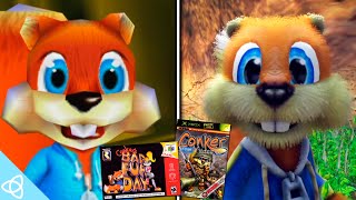 Conkers Bad Fur Day N64 Original vs Conker Live amp Reloaded Xbox Remake  Side by Side [upl. by Marni368]