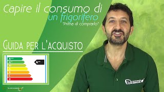 Spiegazione energy label del frigorifero [upl. by Secunda540]